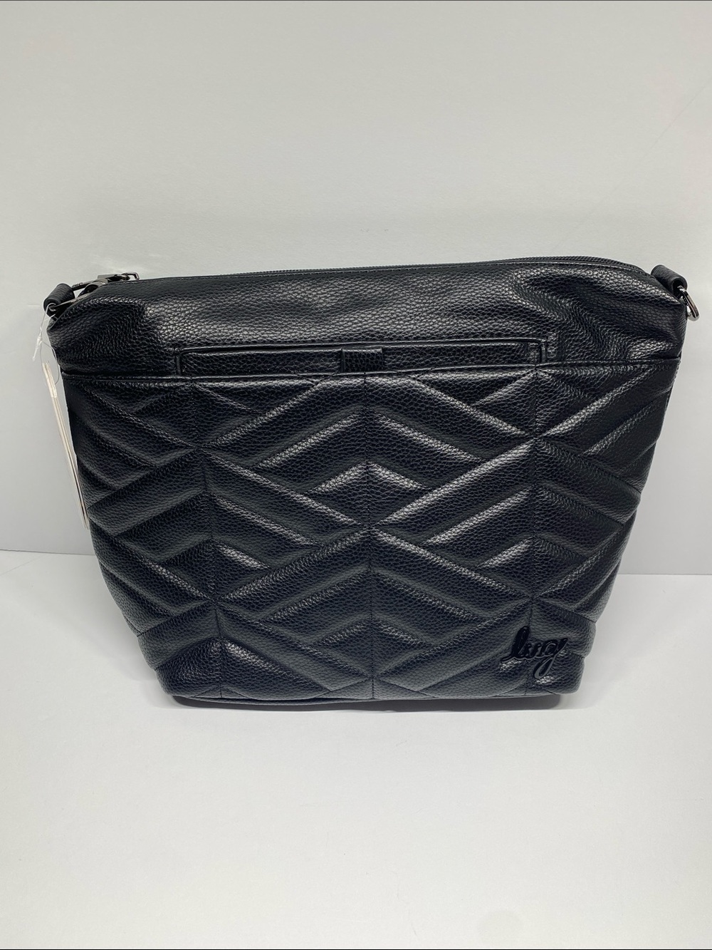 NWT Lug Flare XL Vegan Leather-Black